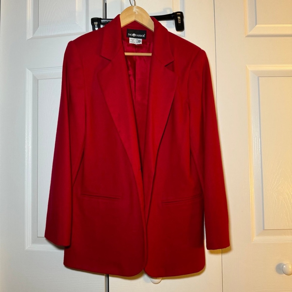 Red sag harbor blazer